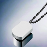 Fillable Square Fingerprint Jewelry