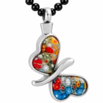 Colorful Butterfly Pendant
