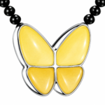 Yellow Butterfly Pendant