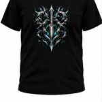Azure Steel Aura T-Shirt